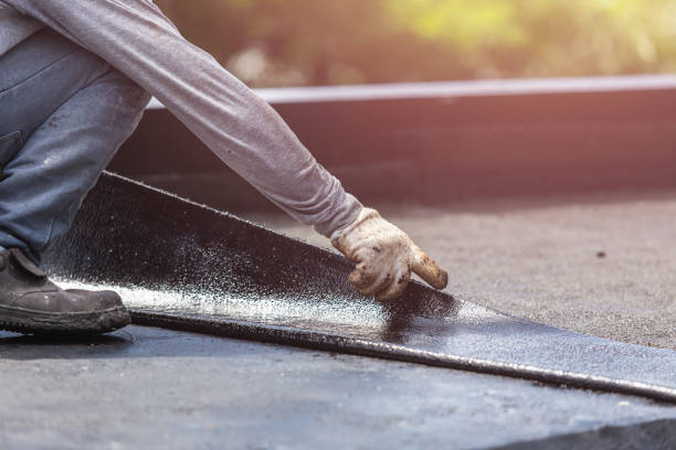 Professional Emergency Waterproofing technician working in Markle, IN